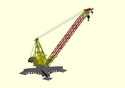 CAD drawing of Liebherr's new concept crane, the TCC 14000-400 D Litronic