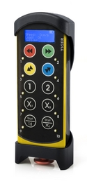 TX1-A handheld receiver with 10x2 functions and display