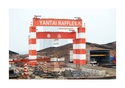 Yantai Raffles' gantry under construction