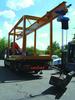 LGH winches installs gantry on truck bed